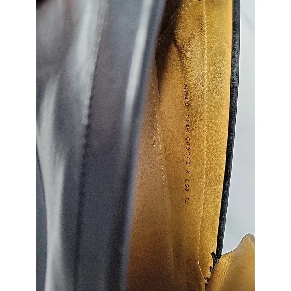 Cole Haan Black Leather Driving Loafers Air‎ Mens Size 11.5M c05778 x c08 10